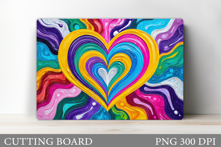 Heart Cutting Board Design. Heart Kitchen Cutting Board