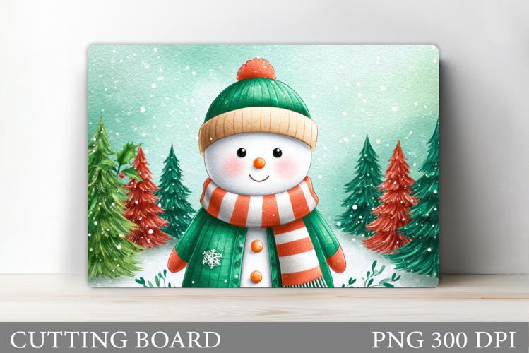 Cute Snowman Clipart Image 14