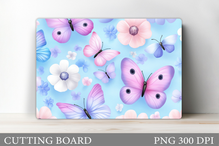 Butterfly Cutting Board Design. Butterfly Sublimation