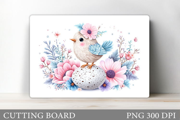 Cute Bird Cutting Board Design. Cute Bird Sublimation