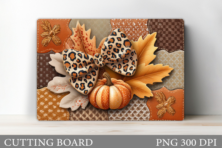 Fall Pumpkin Cutting Board Design. Fall Pumpkin Sublimation