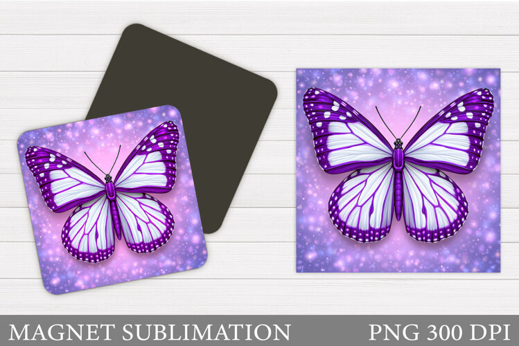 Butterfly Magnet Design. Butterfly Sublimation example image 1