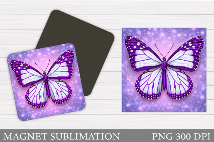 Butterfly Magnet Design. Butterfly Sublimation