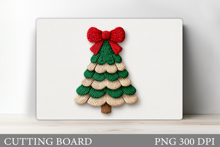 Christmas Tree Cutting Board. Kitchen Cutting Board Design