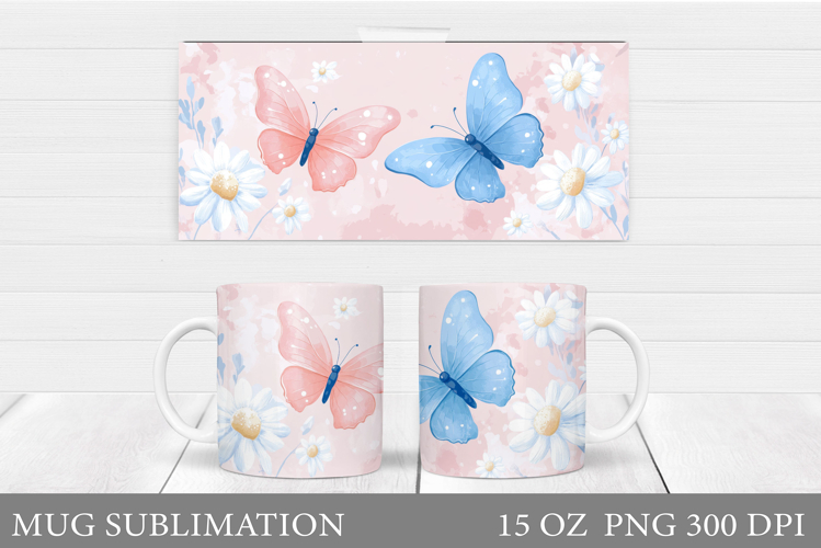 Watercolor Butterfly Clipart Image 15