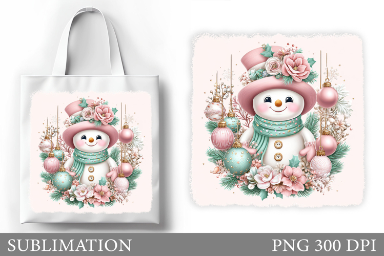 Cute Snowman Clipart Image 14