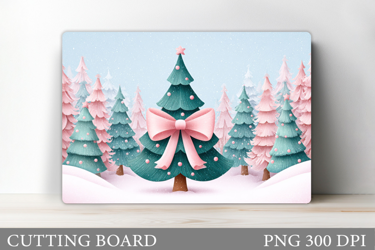 Christmas Tree Cutting Board. Christmas Tree Sublimation