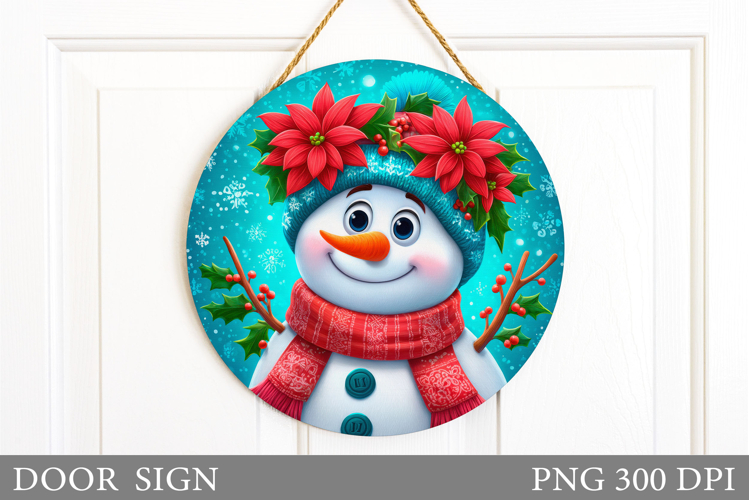 Cute Snowman Clipart Image 23