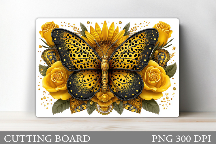 Butterfly Cutting Board. Butterfly Sublimation