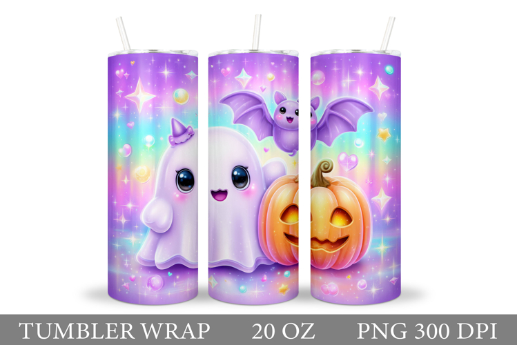 Cute Halloween Tumbler. Cute Pumpkin Tumbler Sublimation