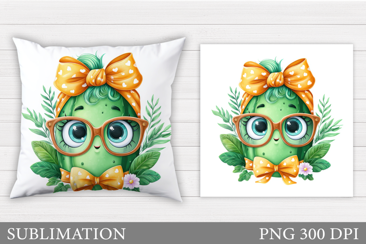 Cute Cucumber Pillow Design. Cute Cucumber Sublimation