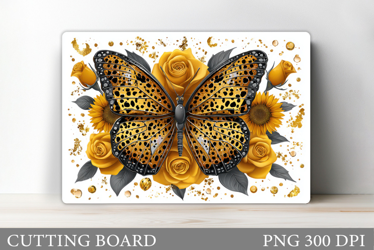 Butterfly Cutting Board. Butterfly Sublimation
