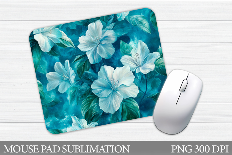 Floral Mouse Pad Design. Flowers Mouse Pad Sublimation
