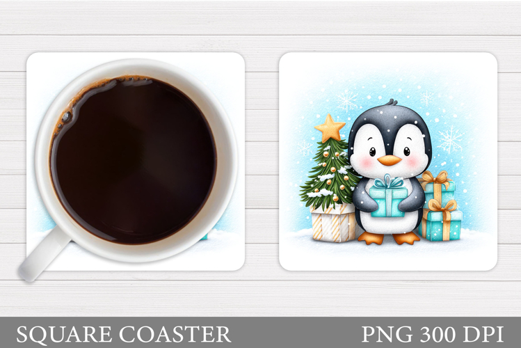 Christmas Penguin Clipart Image 8