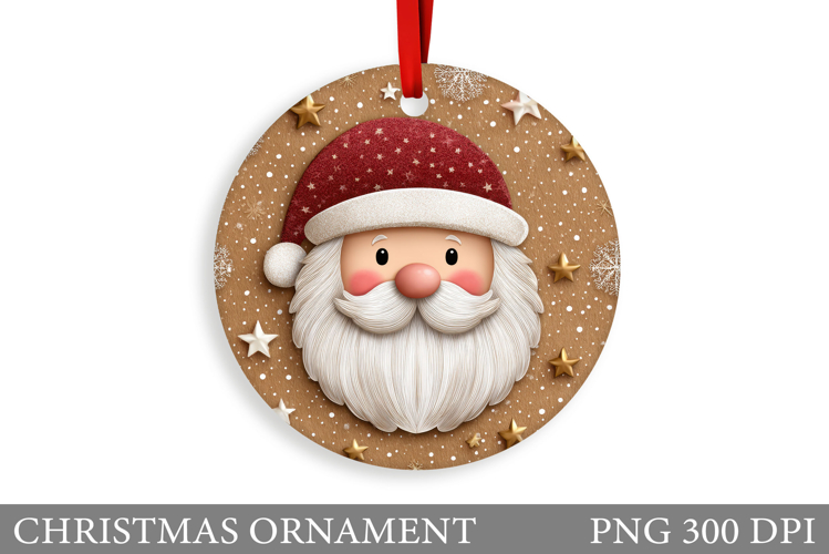 Cute Santa Clipart Image 10
