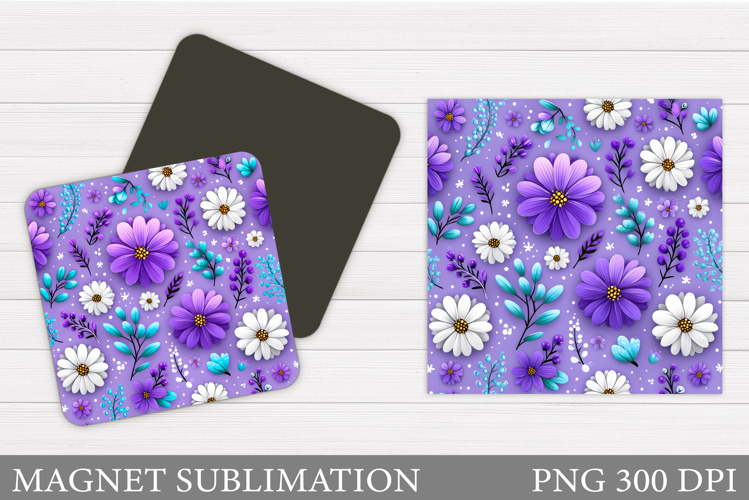 Blue Flowers Clipart Image 8