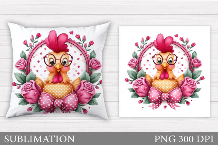 Cute Chicken Clipart Image 15