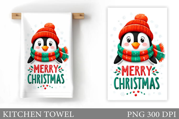 Christmas Penguin Clipart Image 21