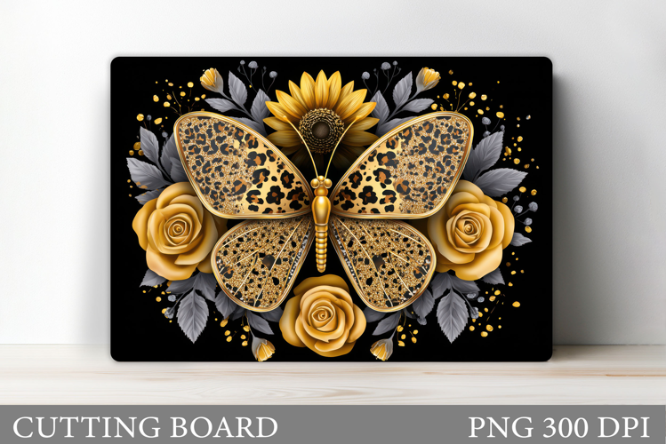 Butterfly Cutting Board. Butterfly Sublimation