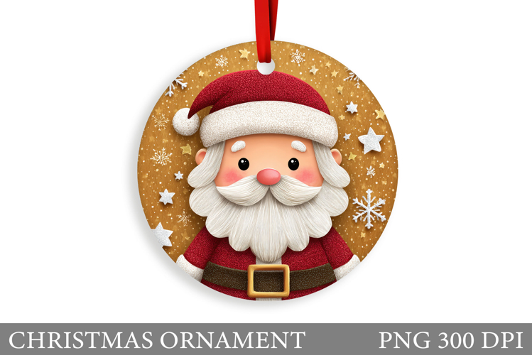 Cute Santa Clipart Image 9