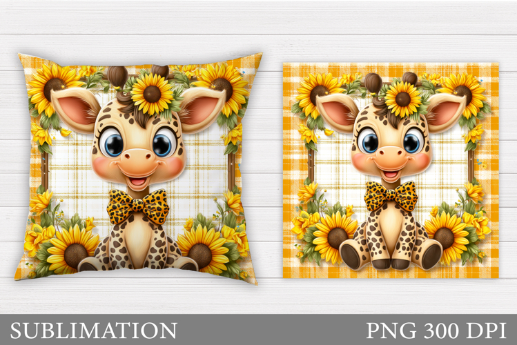 Cute Giraffe Clipart Image 8