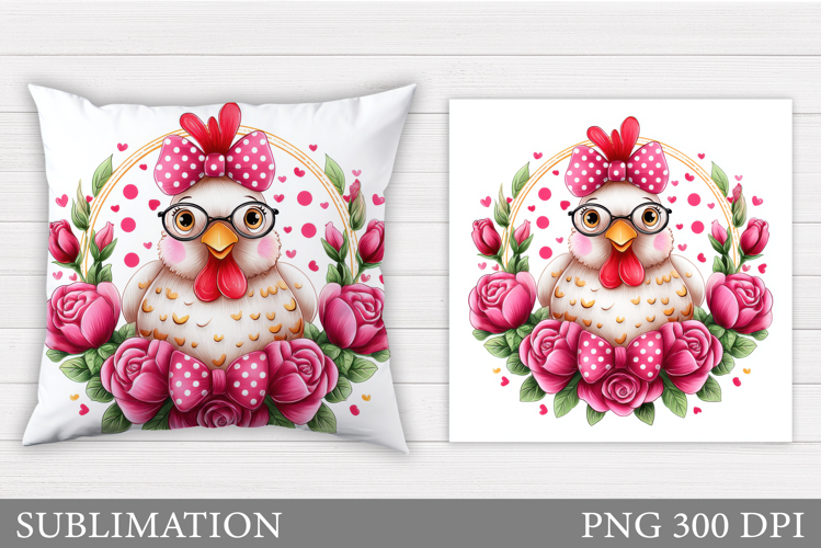 Cute Chicken Clipart Image 18