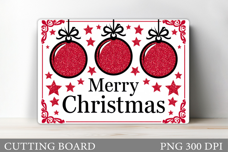 Merry Christmas Cutting Board. Christmas Cutting Board