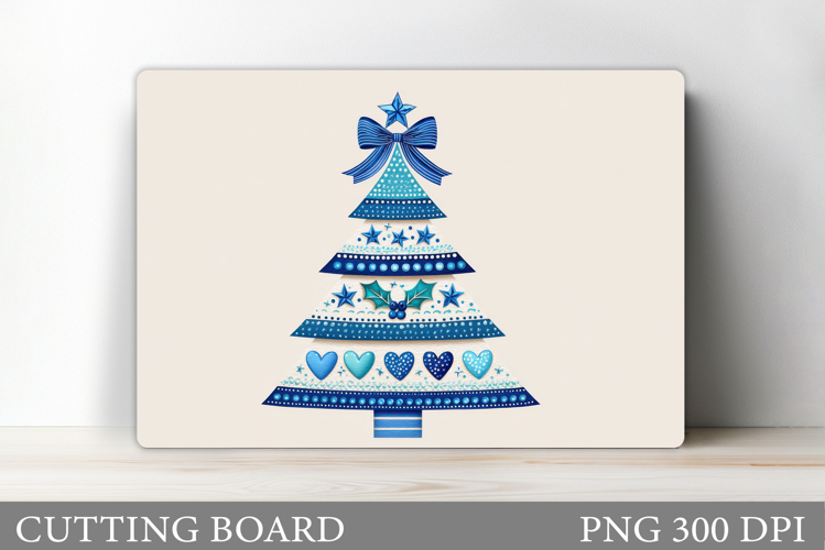 Christmas Tree Cutting Board. Kitchen Cutting Board Design