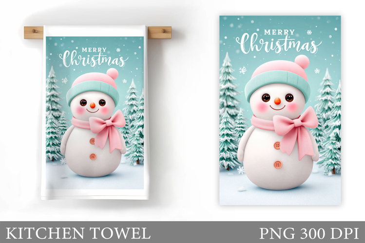 Cute Snowman Clipart Image 12