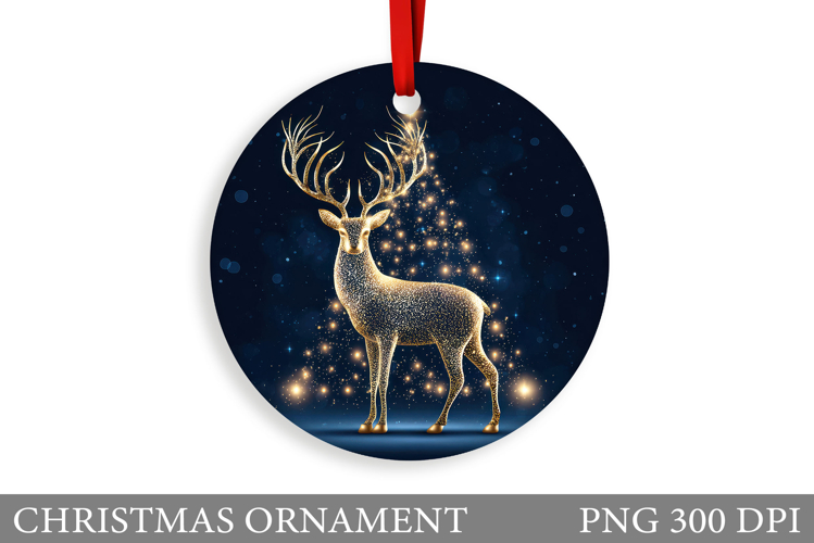 Christmas Reindeer Clipart Image 6