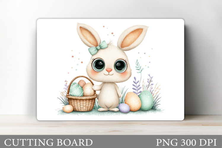 Easter Bunny Cutting Board. Easter Cutting Board Design