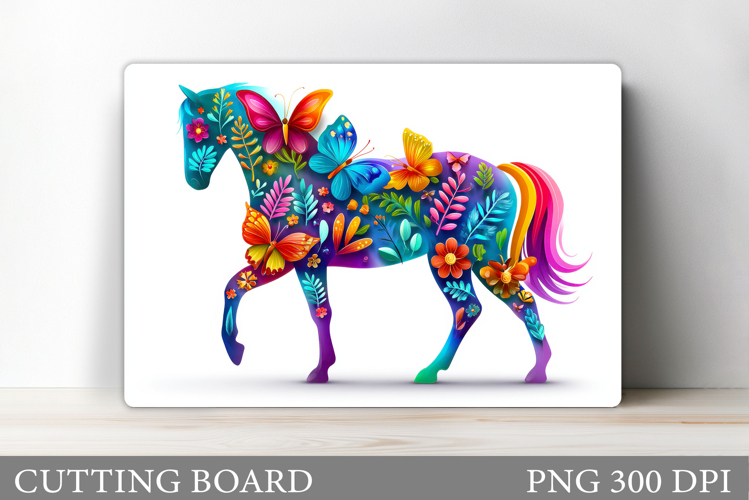 Horse Cutting Board. Horse Kitchen Cutting Board Design