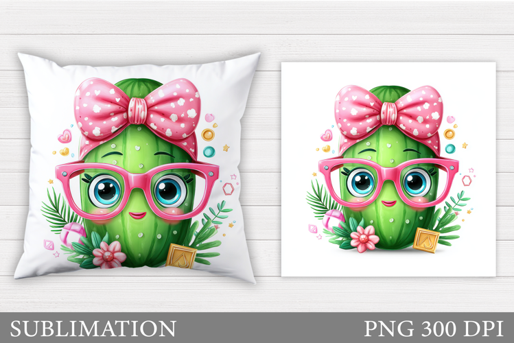 Cute Cucumber Pillow Design. Cute Cucumber Sublimation