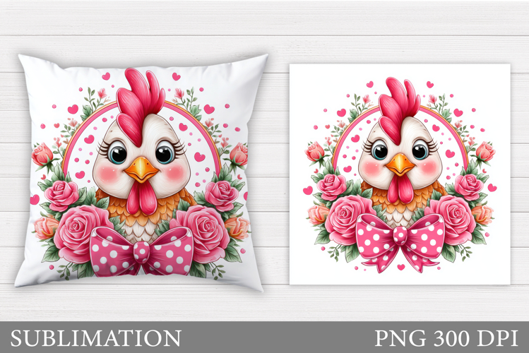 Cute Chicken Clipart Image 16