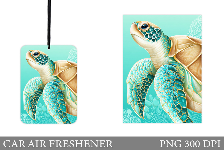 Turtle Car Air Freshener. Sea Car Air Freshener