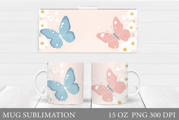 Pink Butterfly Clipart Image 3