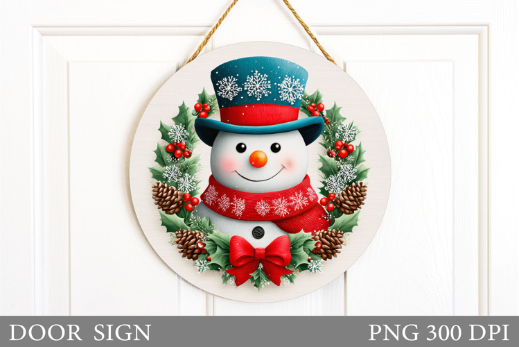 Cute Snowman Clipart Image 5