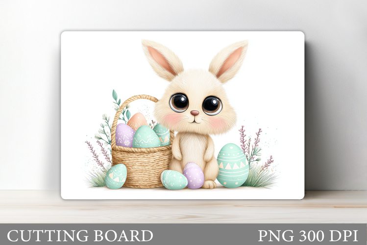 Easter Bunny Cutting Board. Easter Cutting Board Sublimation