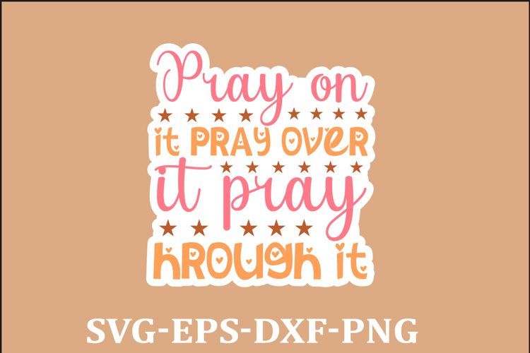 Christian Sticker Svg Design Christian Quotes Jesus Svg Des
