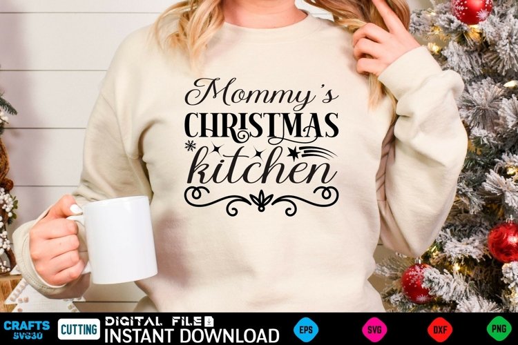 Christmas Kitchen Svg Image 9