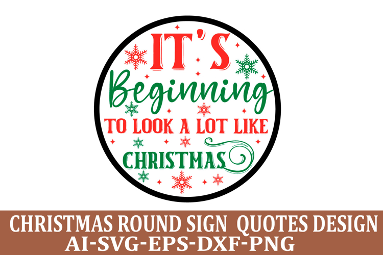 Round Christmas Ornament Svg Image 5
