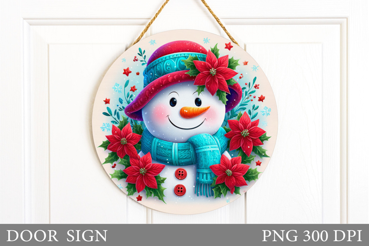 Cute Snowman Clipart Image 16