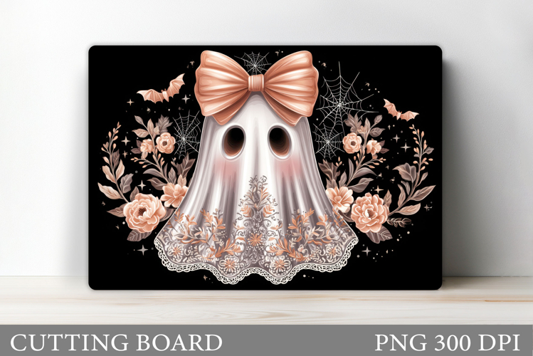 Halloween Ghost Cutting Board. Halloween Cutting Board