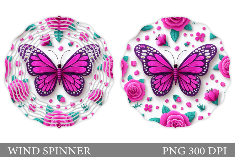 Watercolor Butterfly Clipart Image 24