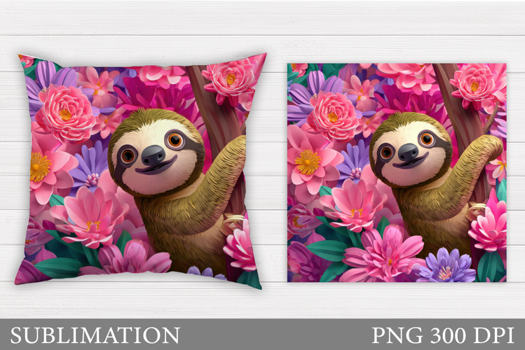 Cute Sloth Clipart Image 23