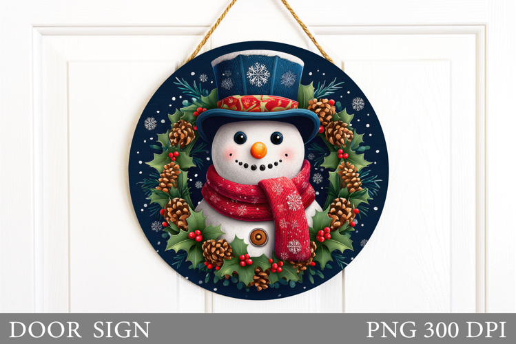 Cute Snowman Clipart Image 3