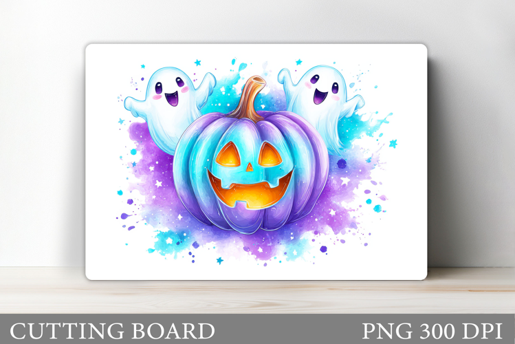 Halloween Pumpkin Cutting Board. Halloween Cutting Board