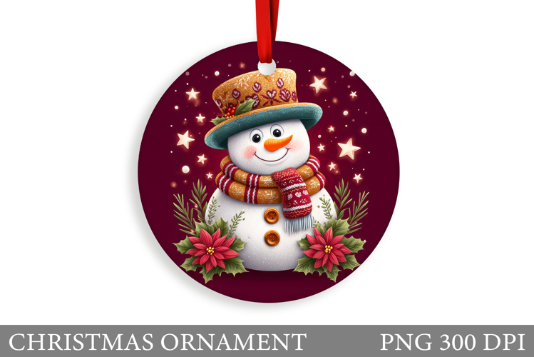 Cute Snowman Clipart Image 6