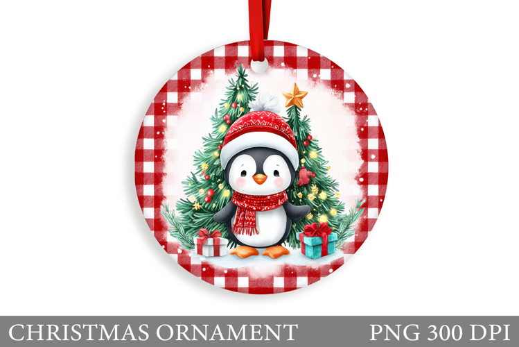 Christmas Penguin Clipart Image 12