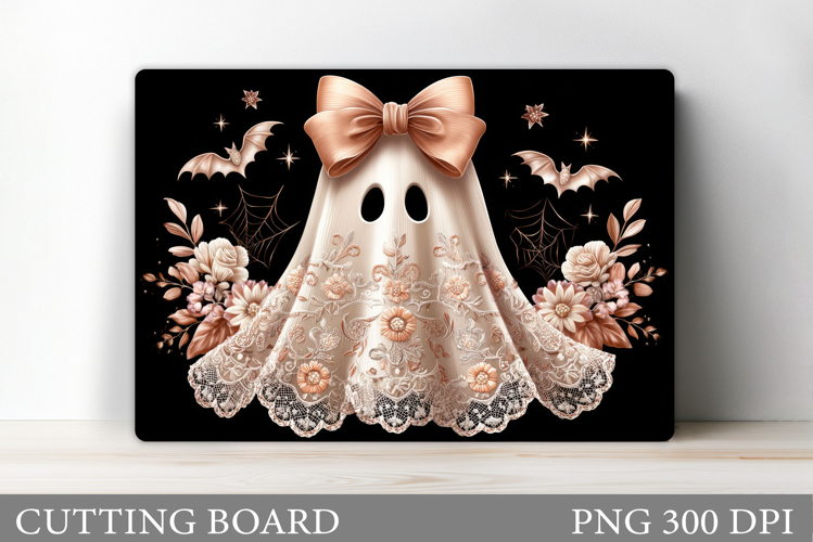 Cute Halloween Cutting Board. Cute Ghost Cutting Board